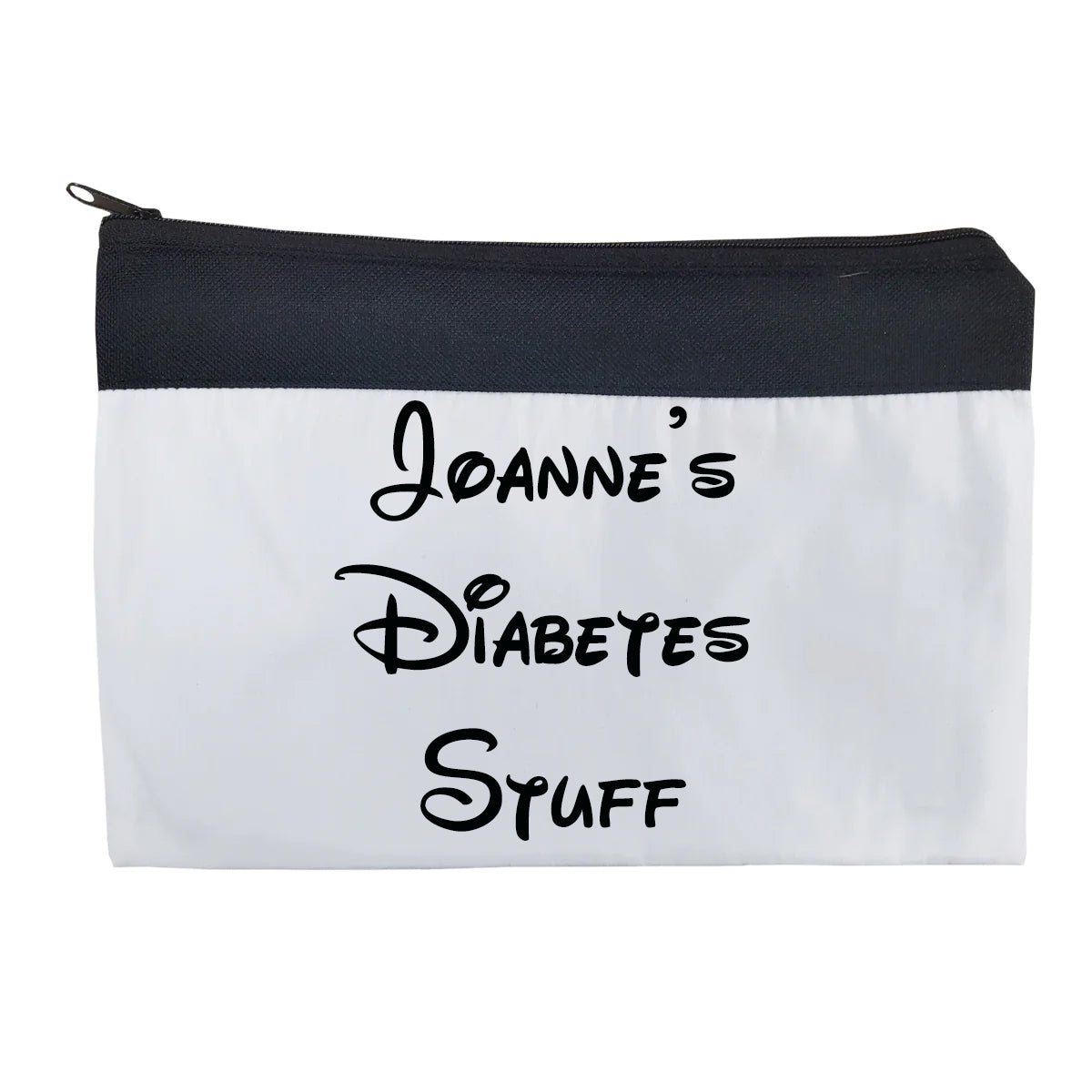 Personalised Diabetes Travel Bag Pouch Disney Style
