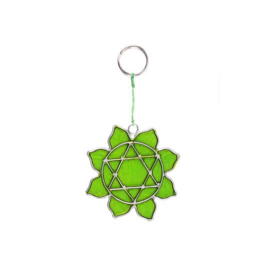Heart Chakra Symbol Mini Suncatcher